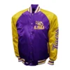 Lsu tigers franchise club the game satin varsity jacket 2