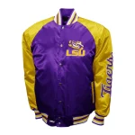 LSU Tigers The Game Purple/Yellow Satin Jacket