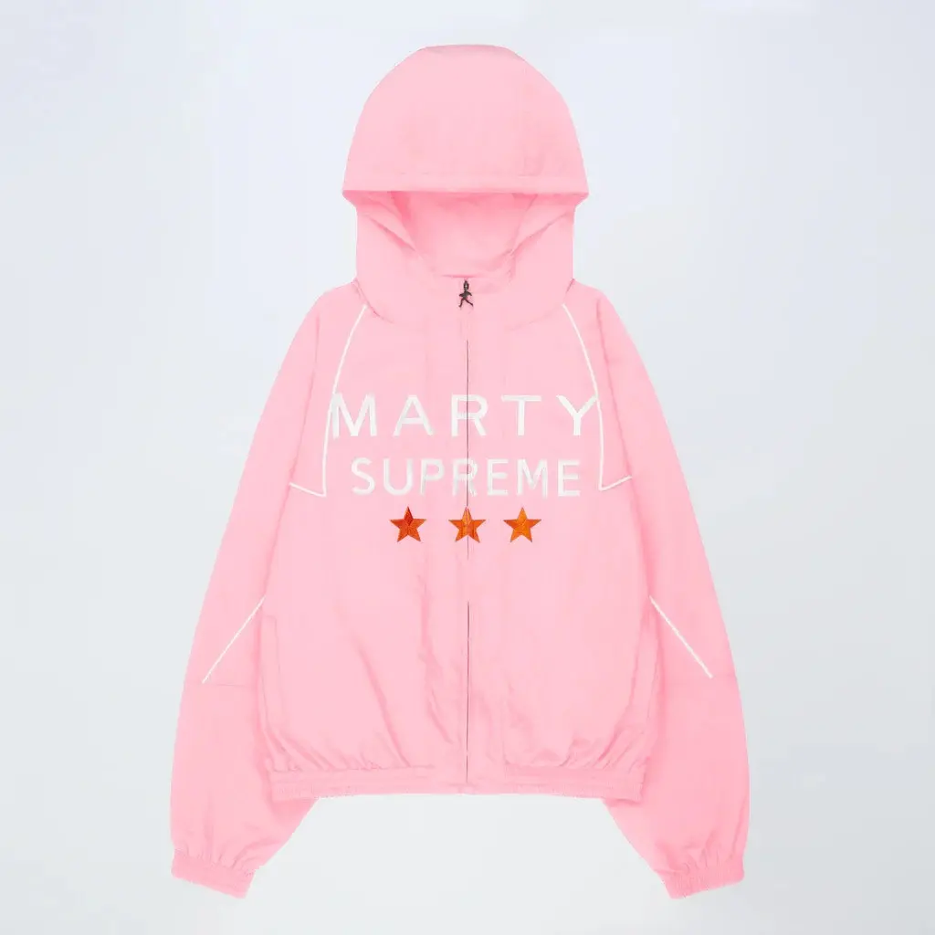 Marty supreme baby pink jacket