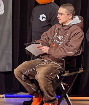 Marty supreme brown jacket