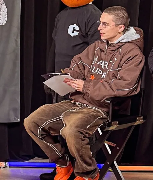 Marty supreme brown jacket