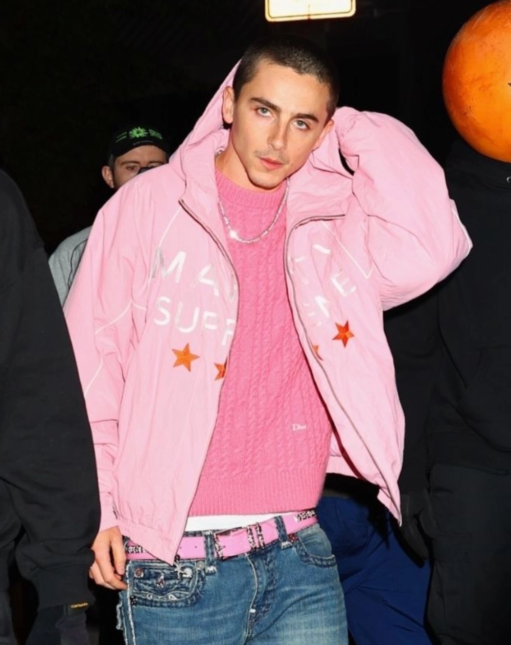 Marty supreme pink jacket