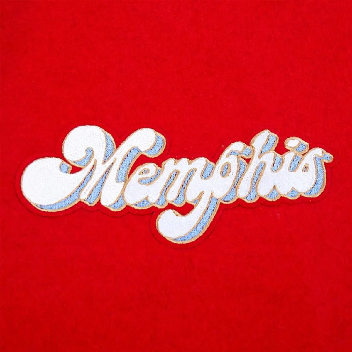 Memphis city edition red varsity jacket