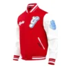 Memphis grizzlies 2024 25 city edition red white jacket