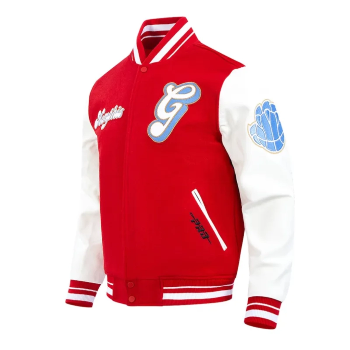 Memphis grizzlies 2024 25 city edition red white jacket