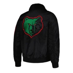 Memphis grizzlies black history month shearling jacket