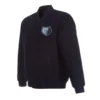 Memphis grizzlies one color wool jacket