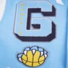 Memphis grizzlies pro standard mashup wool and leather varsity jacket 6