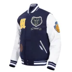 Memphis Grizzlies Pro Prep Wool/Leather Jacket