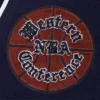 Memphis grizzlies pro standard pro prep wool and leather varsity jacket 7