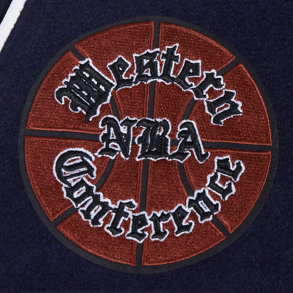 Memphis grizzlies pro standard pro prep wool and leather varsity jacket 7