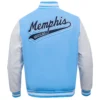 Memphis grizzlies pro standard script tail wool and leather varsity jacket 4