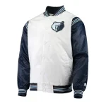 Memphis Grizzlies The Enforcer White Satin Jacket