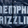 Memphis grizzlies the offensive satin varsity jacket navy 4