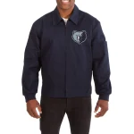 Memphis Grizzlies Workwear Navy Cotton Jacket