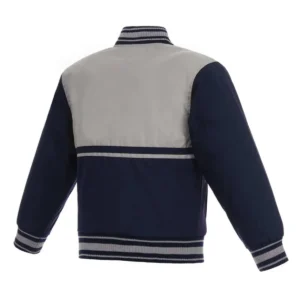 Memphis grizzlies youth gray navy jacket