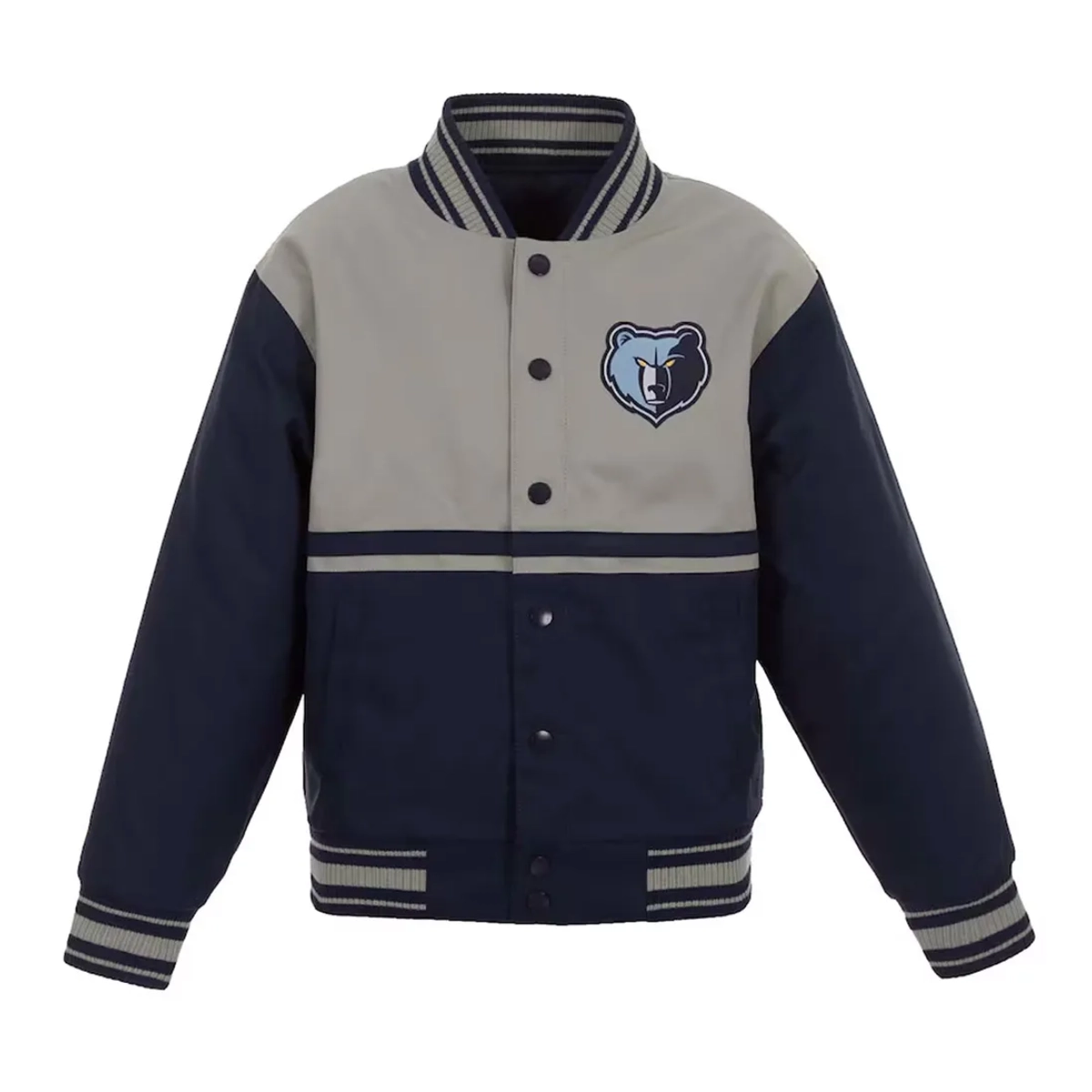 Memphis grizzlies youth satin bomber jacket
