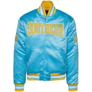 Mens southern jaguars remix blue jacket