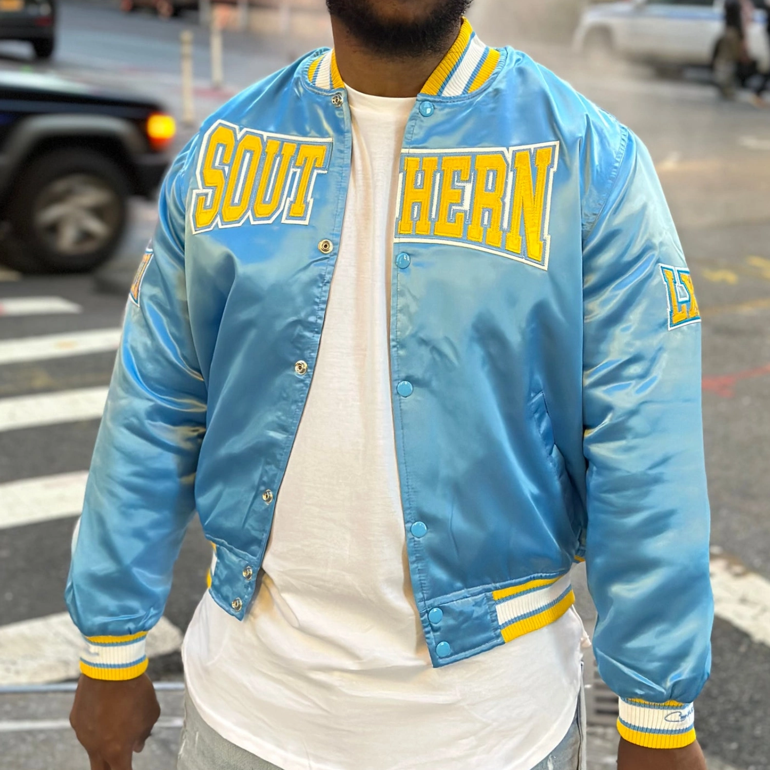 Mens southern jaguars remix jacket