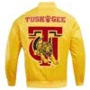 Mens tuskegee golden tigers classic satin jacket