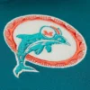 Miami dolphins courtside hooded varsity chest logo