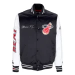 Miami Heat 2006 Team Origins Black/White Satin Jacket
