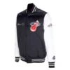 Miami heat 2006 the finals black satin varsity jacket 3