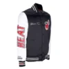 Miami heat 2006 the finals black satin varsity jacket 4