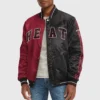 Miami heat fast break jacket
