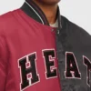 Miami heat fast break satin jacket