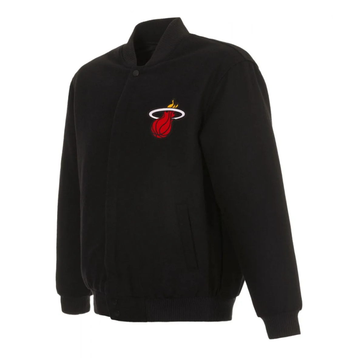 Miami heat one color wool jacket
