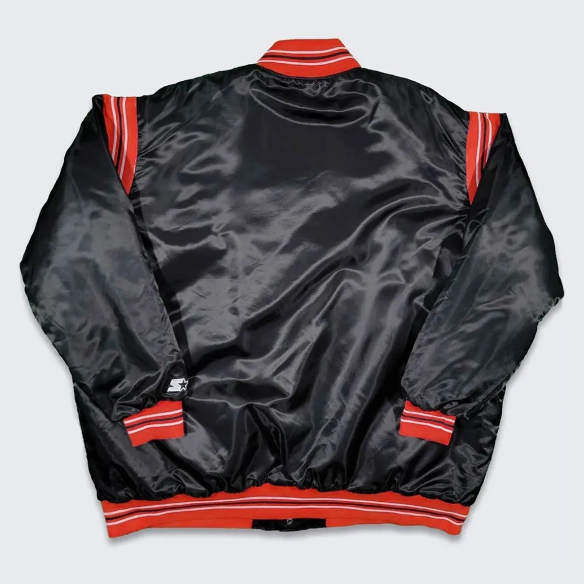 Miami heat teddy bomber satin jacket