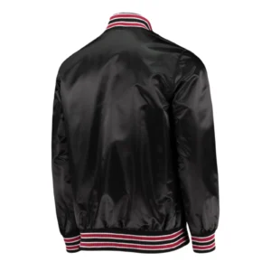 Miami heat the diamond satin varsity jacket
