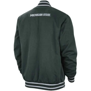 Michigan state spartans green jacket