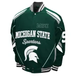 Michigan State Spartans Stout Green Cotton Jacket