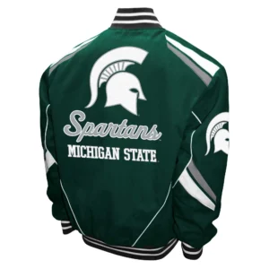 Michigan state spartans stout jacket