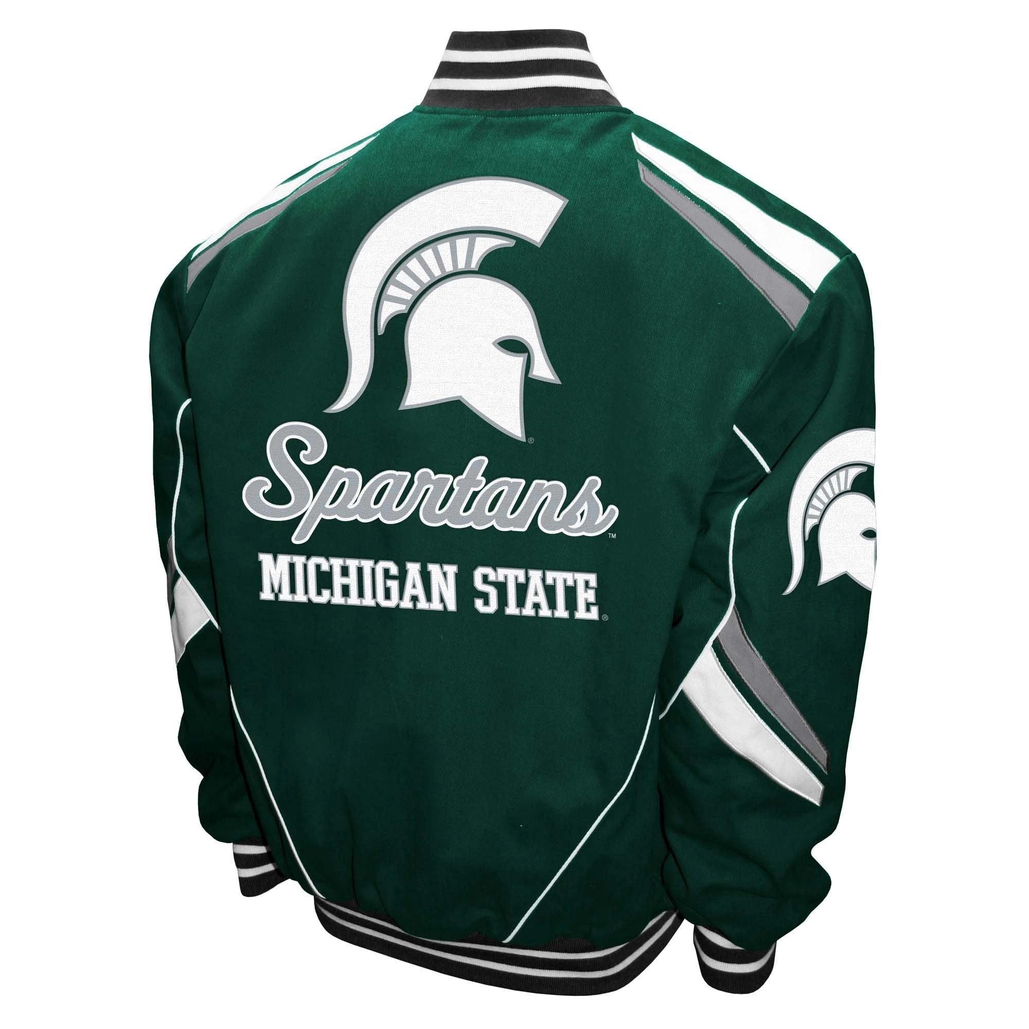 Michigan state spartans stout jacket