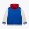 Michigan wolverines navy sideline fleece jacket 1