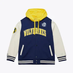 Michigan wolverines sideline fleece jacket