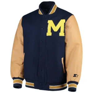 Michigan wolverines the letterman varsity jacket
