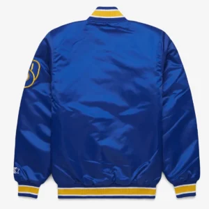 Milwaukee brewers classic bomber jacket