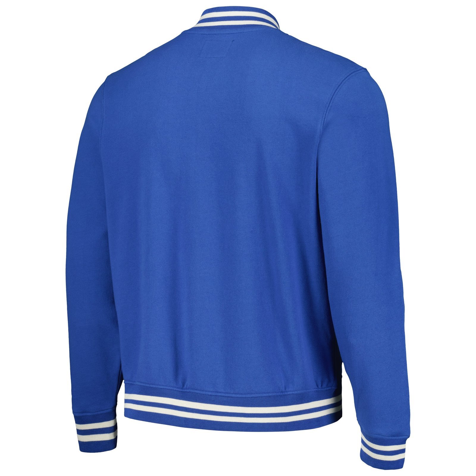 Milwaukee brewers pack pro camden full zip track varsity jacket blue 1