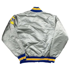 Milwaukee brewers vintage grey varsity jacket