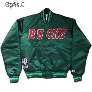 Milwaukee bucks 90s jacket