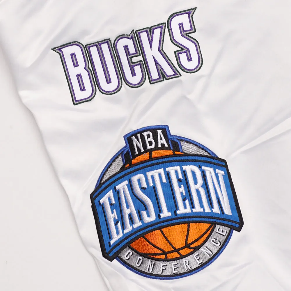 Milwaukee bucks city collection white jacket