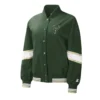Milwaukee bucks crinkle pinnacle jacket