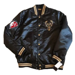 Milwaukee bucks limited edition vintage bomber jacket