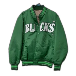 Milwaukee bucks vintage 10 deep jacket