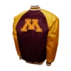 Minnesota golden gophers franchise club the game satin varsity jacket 2
