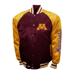Minnesota Golden Gophers The Game Maroon/Yellow Satin Jacket